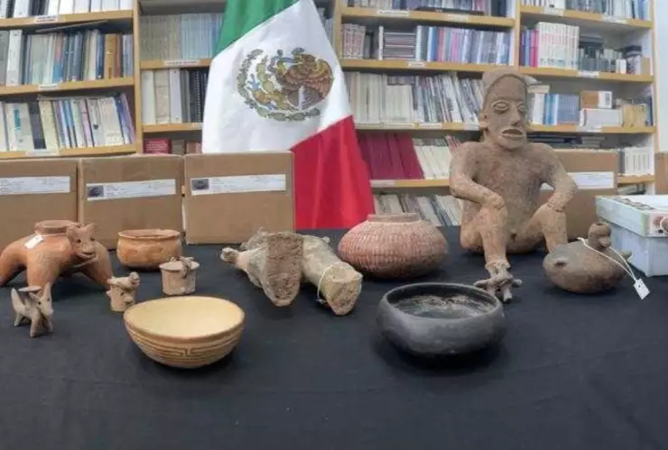 Estados-Unidos-devuelve-voluntariamente-a-México-60-piezas-arqueológicas