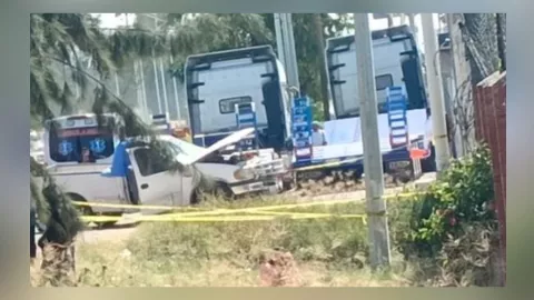 Accidente sobre carretera León-Guanajuato hoy 30 octubre