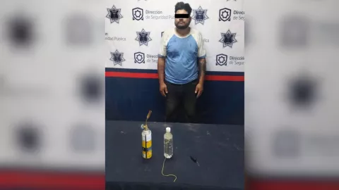 Torreón Detienen a hombre por presuntamente amenazar a su hermano con bomba molotov.jpg