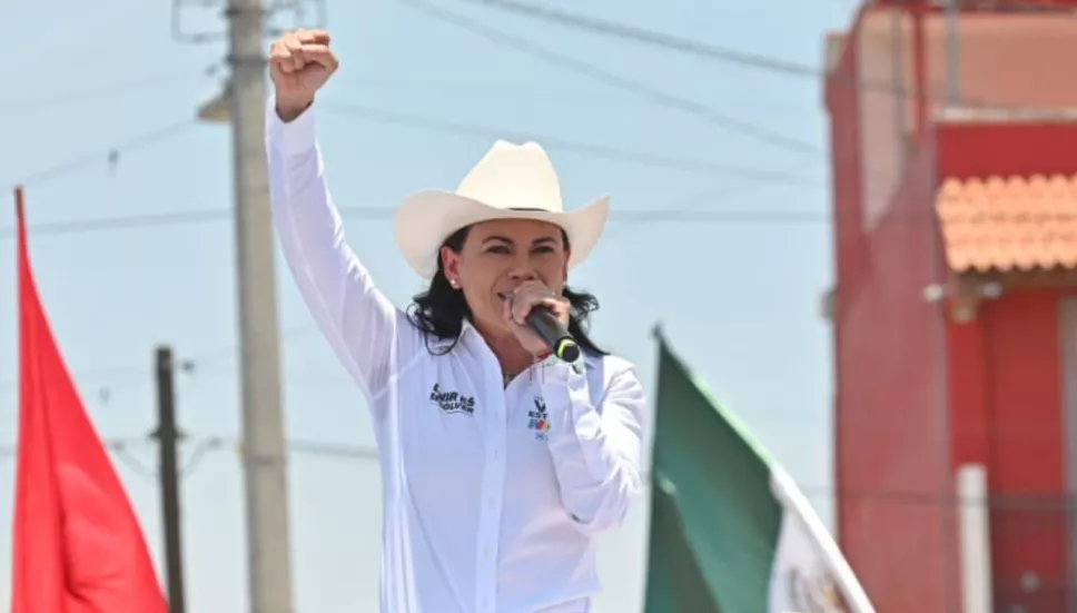 Candidata Alejandra del Moral