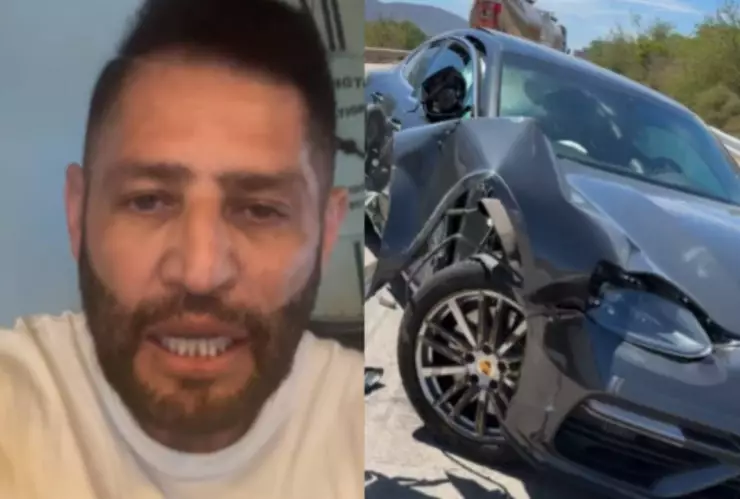 VIDEO: Cantante Pancho Barraza sufre aparatoso accidente en carretera