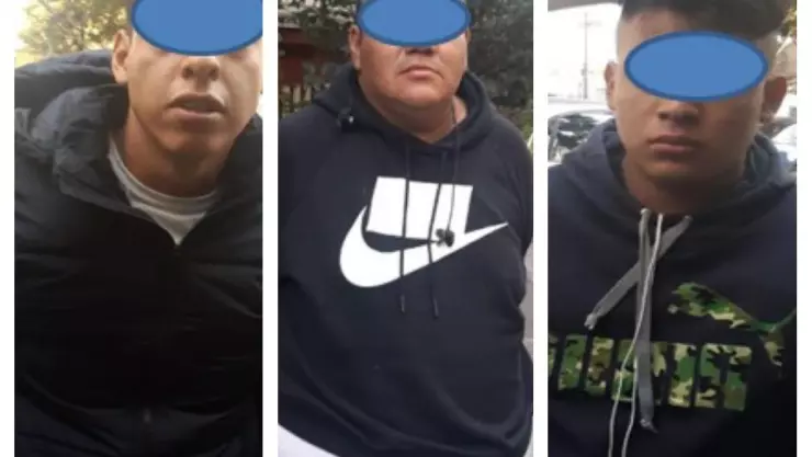 presuntos delicuentes detenidos