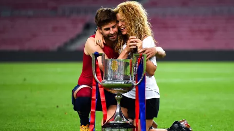 Gerard Piqué y Shakira 