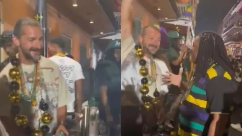 Shia LaBeouf tras salir de su arresto