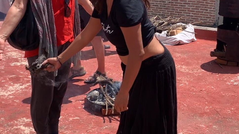 Ceremonia del fuego