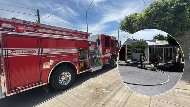 Fuga de gas en La Campiña, Mazatlán