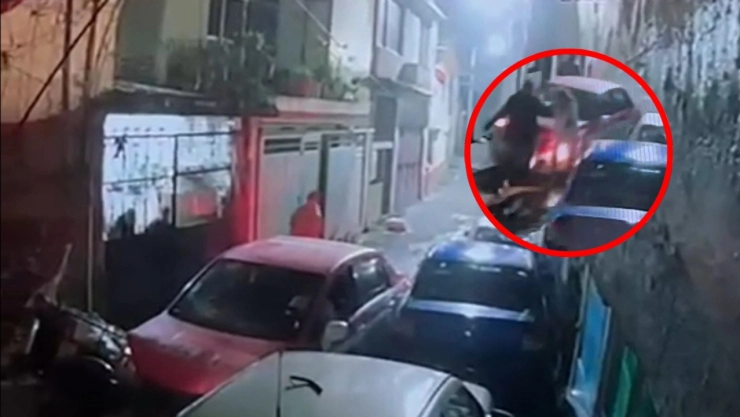 Taxista atropellad a dos personas en Coyoacán.