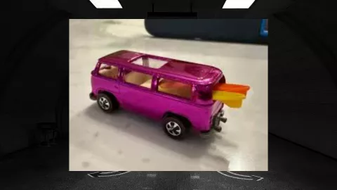 Pink Rear-Loading Volkswagen Beach Bomb