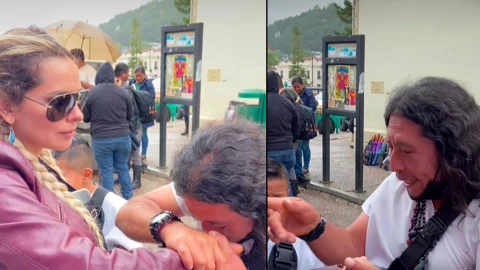 Turista se viraliza tras pagar mil pesos por una “limpia” en San Cristóbal de Las Casas