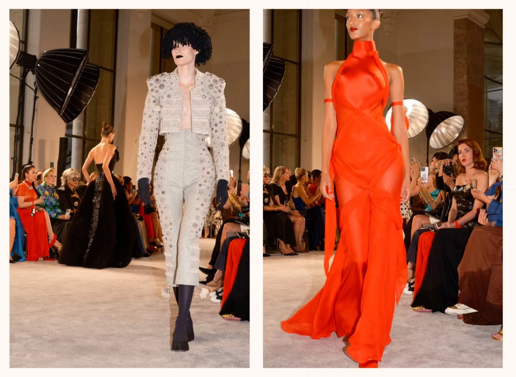 desfile schiaparelli otoño invierno 2025 2026