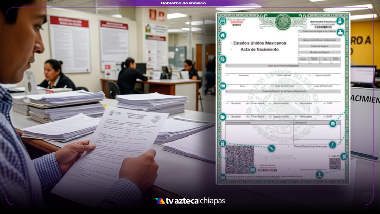 Acta de nacimiento digital 2025: cómo obtenerla, requisitos y costos en Chiapas