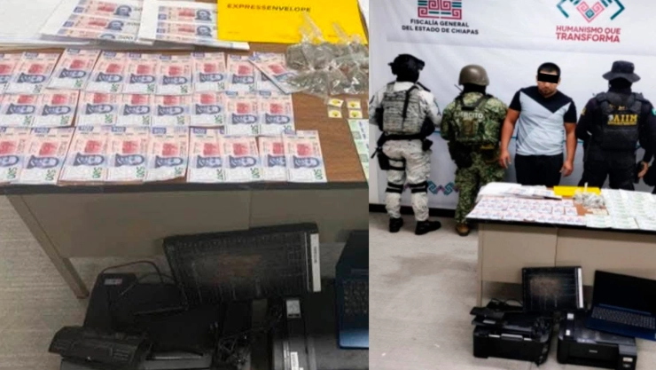 Falsificador de billetes Ocozocoautla