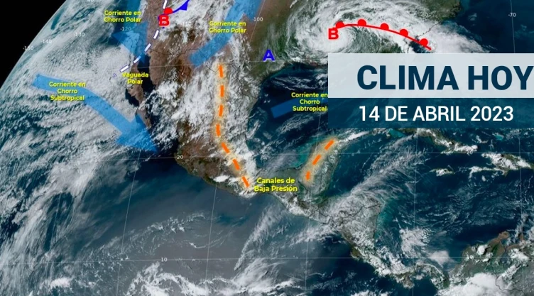 Clima en México 14 de abril