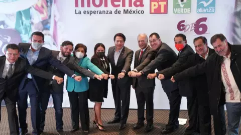 Juntos Hacemos Historia y Nueva Alianza irán por las 6 gubernaturas en 2022