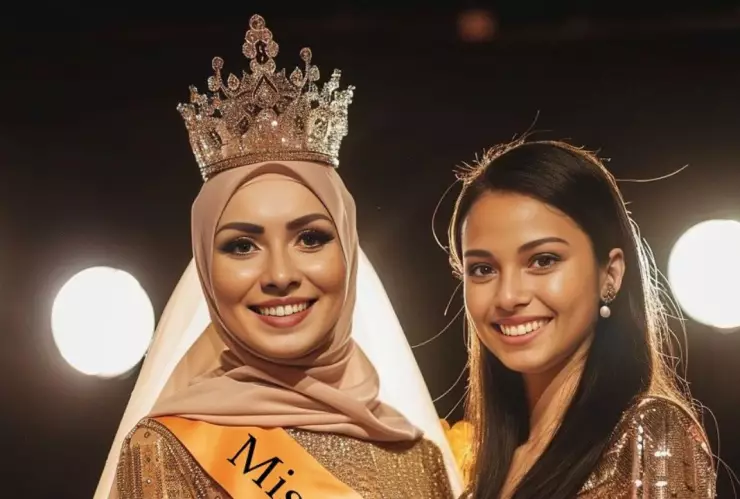 Kenza Layli recibe la corona a Miss IA; esta es la razón