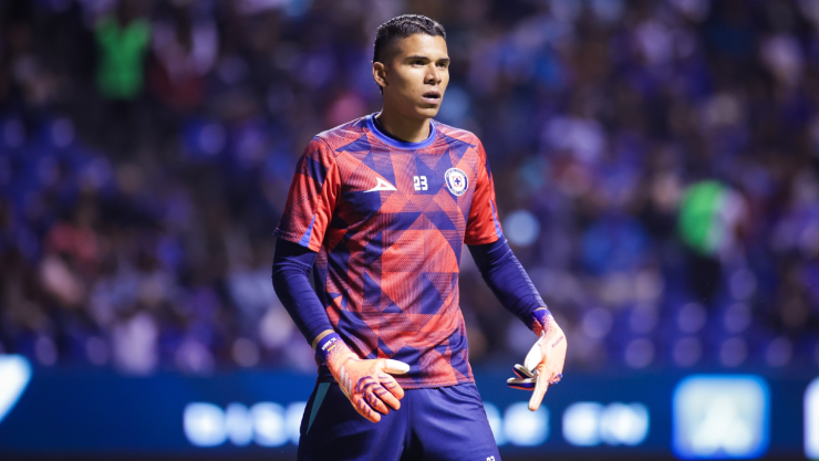 Kevin Mier, portero de Cruz Azul