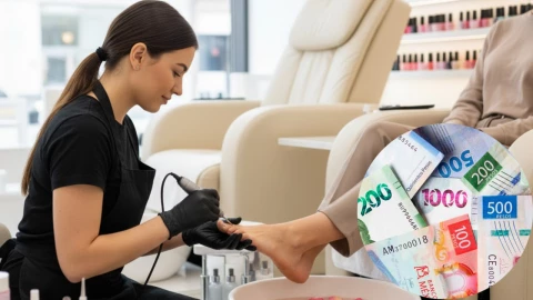Cuánto gana una persona que hace manicure y pedicure al mes en México