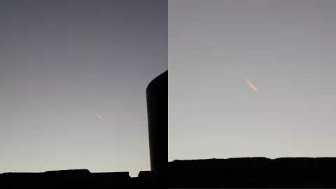 VIDEO Habitantes reportan cometa o meteorito; se ve en CDMX, Edomex y Puebla
