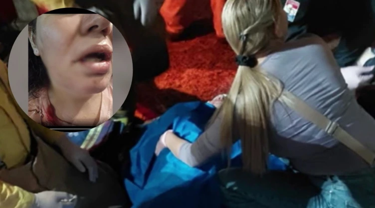 VIDEO_ Ventilador de techo cae sobre una mujer