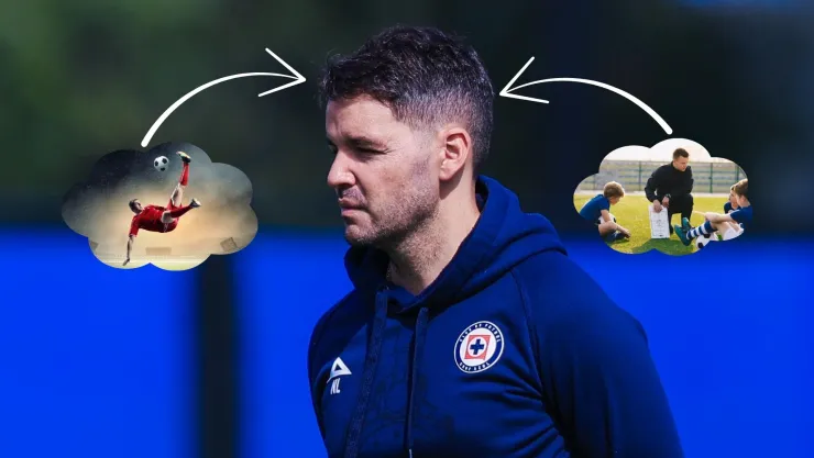 Nicolás Larcamón se despidió de las canchas como jugador muy joven y ahora es un gran entrenador.