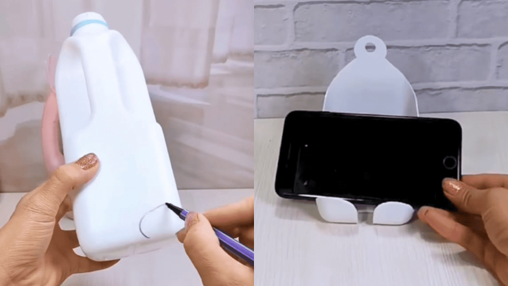Así puedes crear un soporte de celular o tablet empleando envases o material reciclado.png
