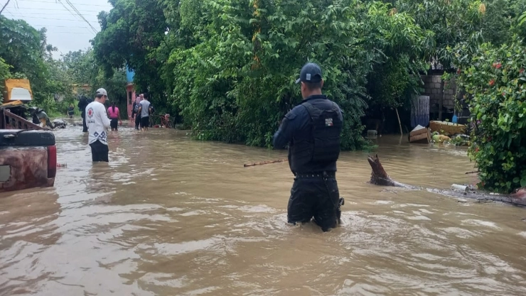Inundaciones río Cazones
