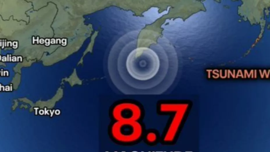 ¿Autoridades advierten por posible tsunami en México tras terremoto de magnitud 8.7 en Rusia?