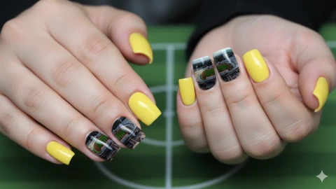 7 diseños de uñas inspiradas en Pumas UNAM: son hermosas y quedan en cortas o largas
