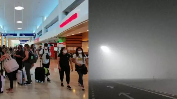 Vuelos demorados en el Aeropuerto de Cancún por neblina en Tijuana: ¿Qué aerolíneas son afectadas?
