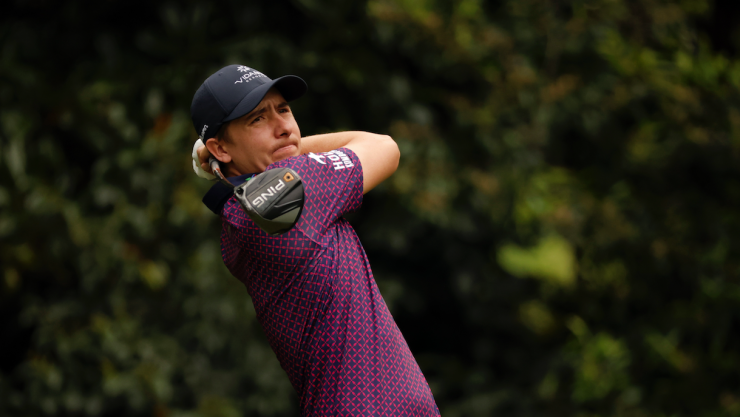 Carlos Ortiz durante la segunda ronda del Masters