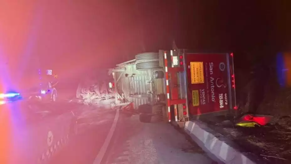Accidente en la autopista Puebla-Orizaba hoy 25 de noviembre