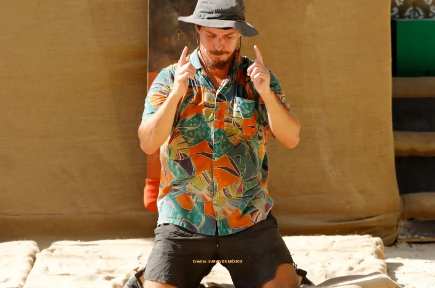 Cuchao agradecido de mantenerse en Survivor México 2022.