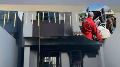 Menor lesionada tras incendio en La Conquista, en Culiacán