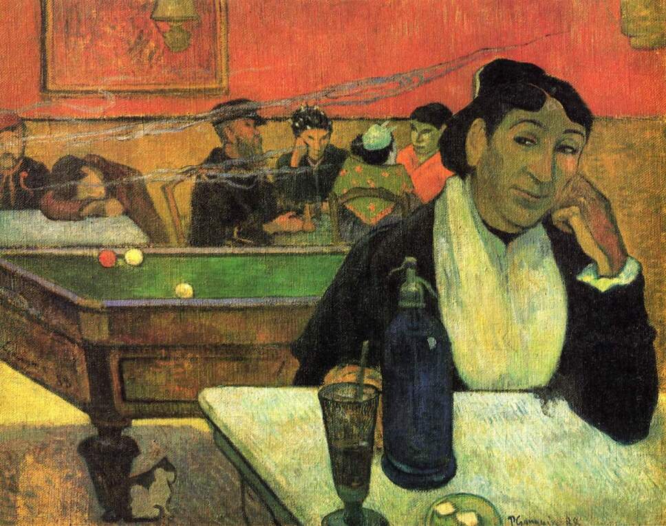obras de paul gauguin cafe de noche en arles