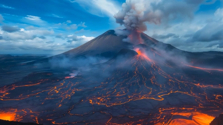 Erupción del volcán Xitle desplazó a la población de Cuicuilco.