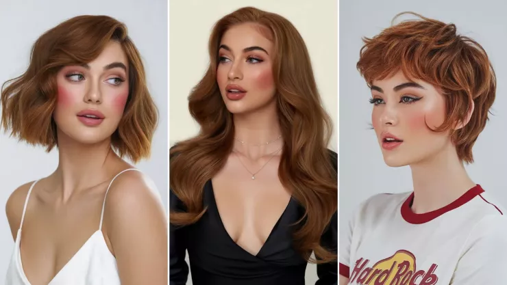 color cabello luz cara