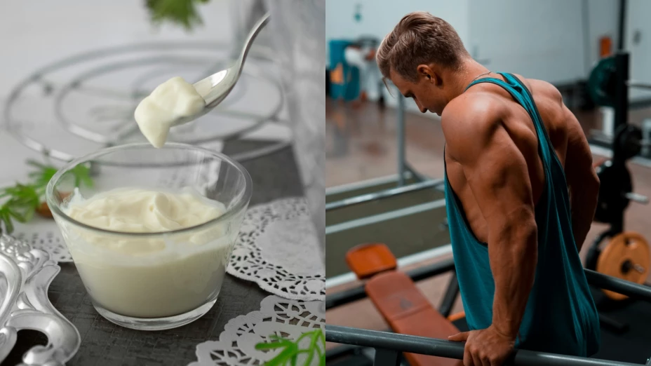 Yogur y masa muscular