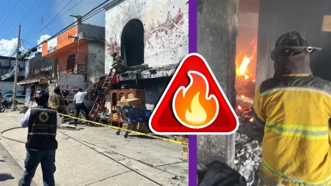 Se incendia por segunda vez edificio abandonado en la avenida López Portillo de Cancún; esto se sabe.jpg