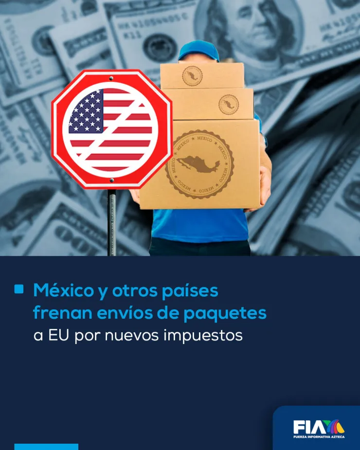 México y otros países detienen envíos de paquetes a Estados Unidos por nuevos impuestos de Trump