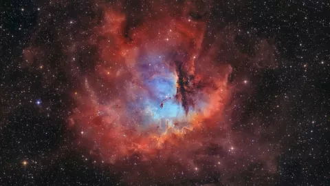 Detectan un doble estallido espacial