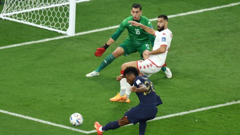 T&uacute;nez vs Francia