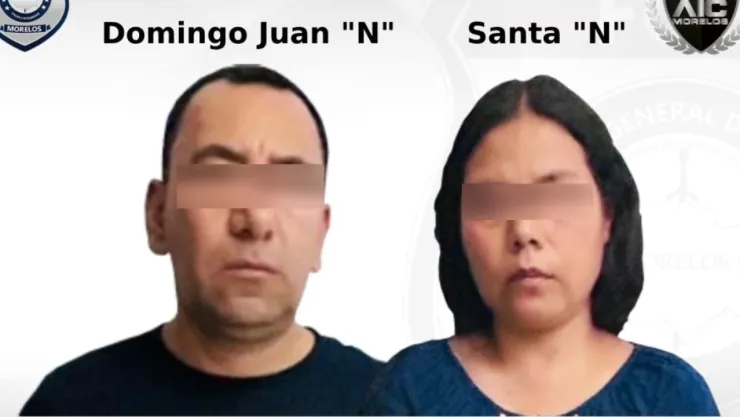 Fiscalía de Morelos revela datos sobre la pareja que robó a la bebé de hospital de Cuautla, Morelos.