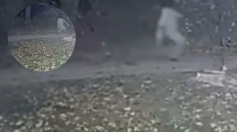 Capturan en VIDEO figura sin cabeza caminando por la madrugada