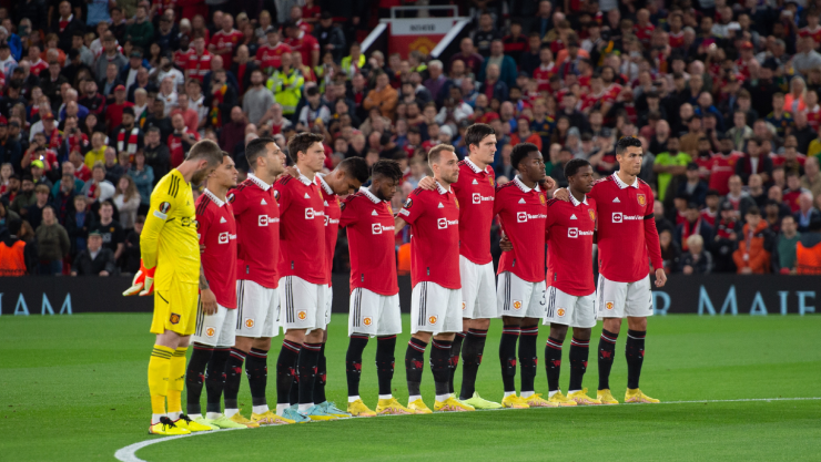 Jugadores del Manchester United