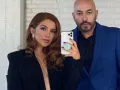 Lupillo Rivera y Giselle Soto muy serios..jpg