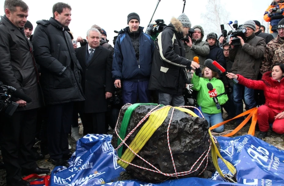 El pedazo de más de media tonelada es el fragmento más grande del meteorito que se ha descubierto