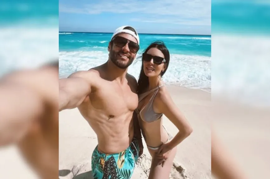 Kike Mayagoitia y Cynthia de la Vega
