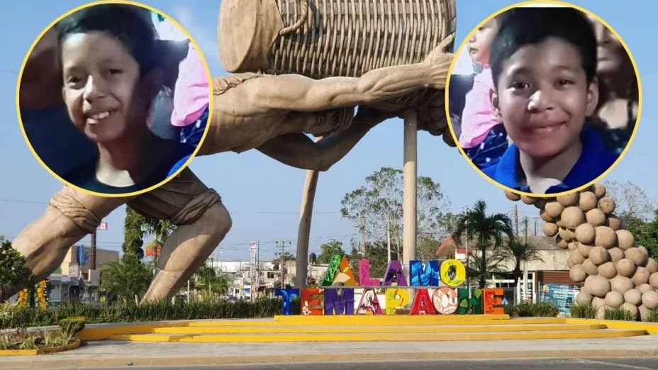 Desaparecidos dos niños en Álamo, Veracruz