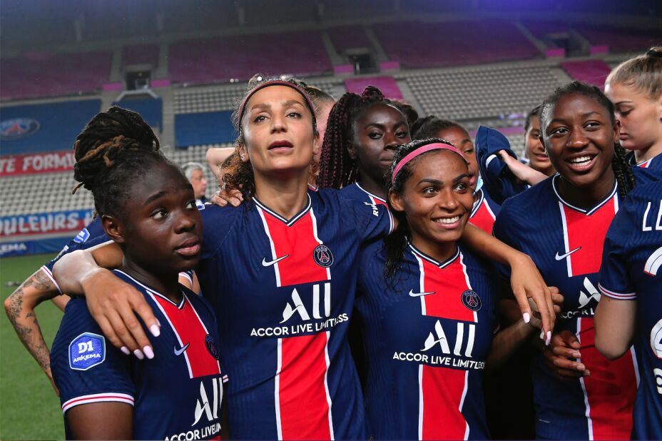 Nadia Nadim con PSG