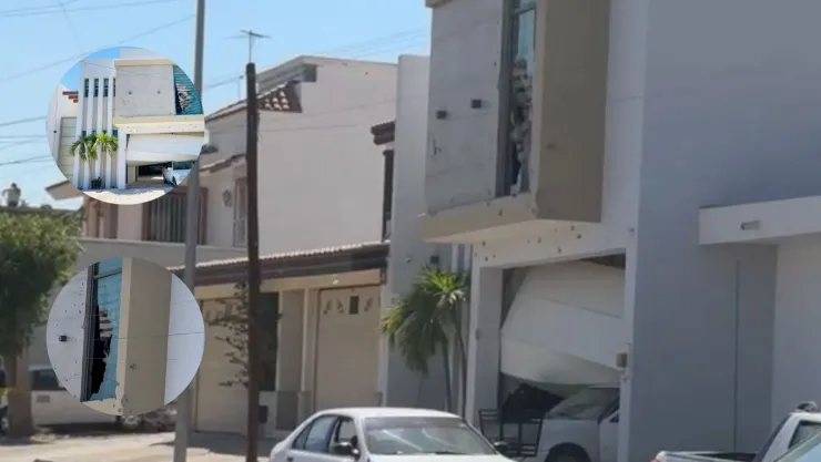 Balean una casa en la colonia Lázaro Cárdenas en Culiacán..jpg